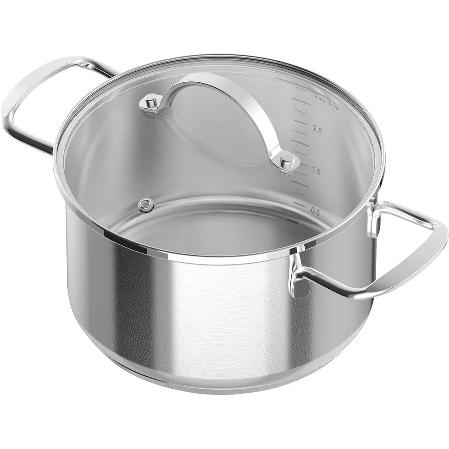 Kasserolle Pentola Edelstahl Edelstahl D 20 cm