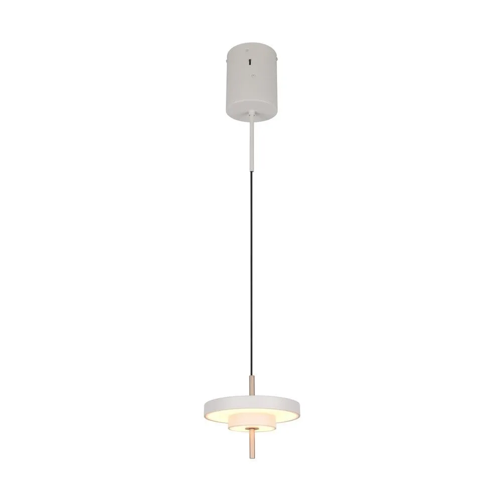 Pendel TRIO Keaton - 1 lampa 20 cm, Varm Grå
