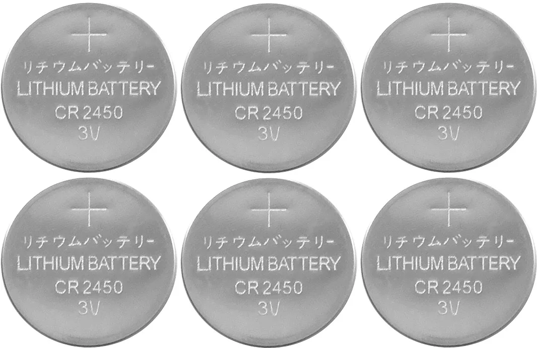Star Trading - Batteri 6-p CR2450 - Tillbehör - Silver