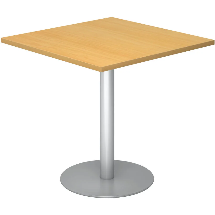 Besprechungstisch Office Buche Dekor Holzwerkstoff B 80 T 80 cm
