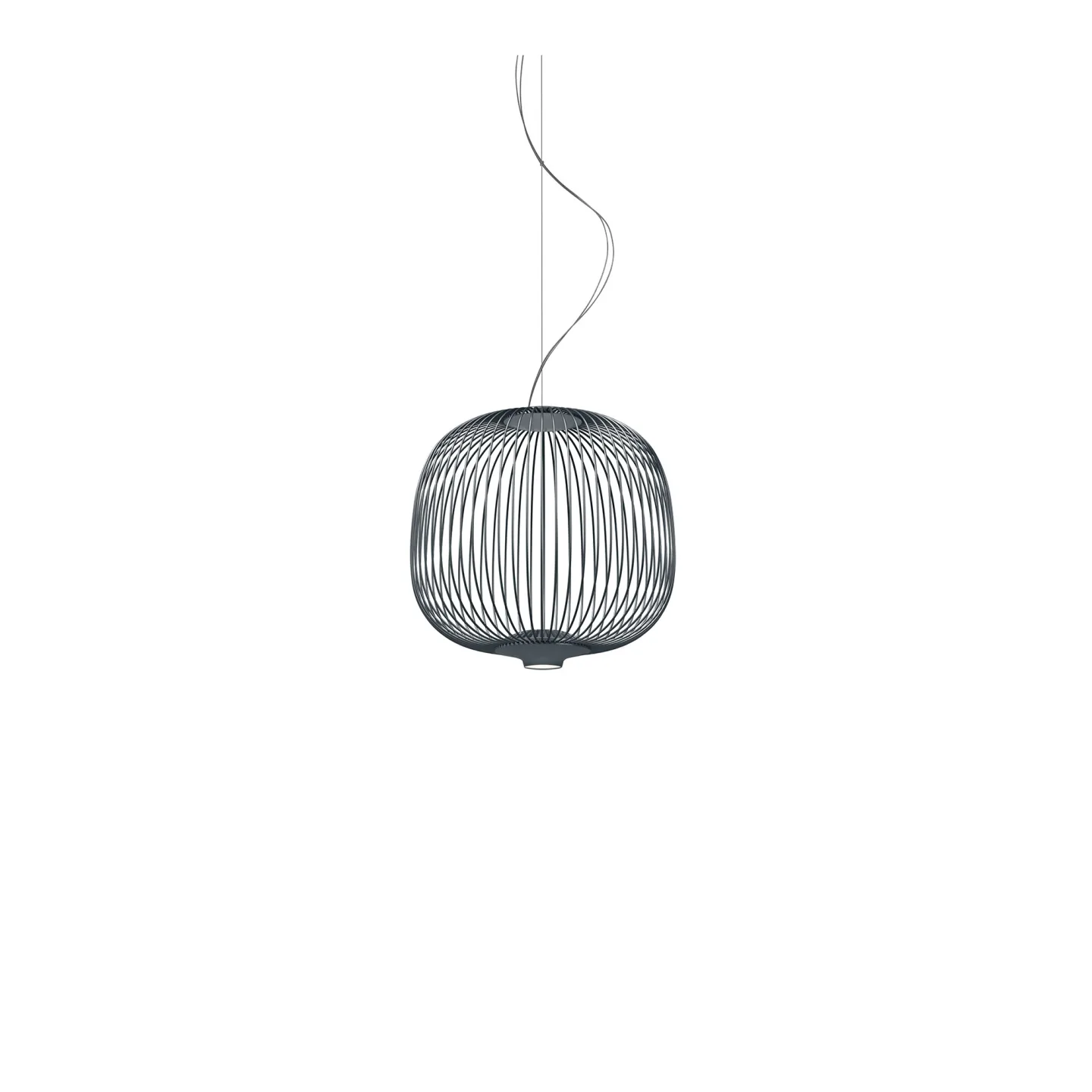 Foscarini - Spokes 2 Piccola Graphite - Pendellampor - Garcia Cumini - Grå