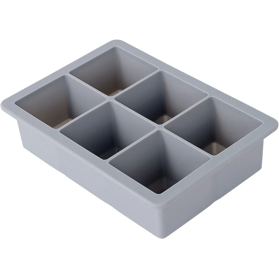 Eiswürfelform Kitty grau Platin-Silikon B 25.5 cm