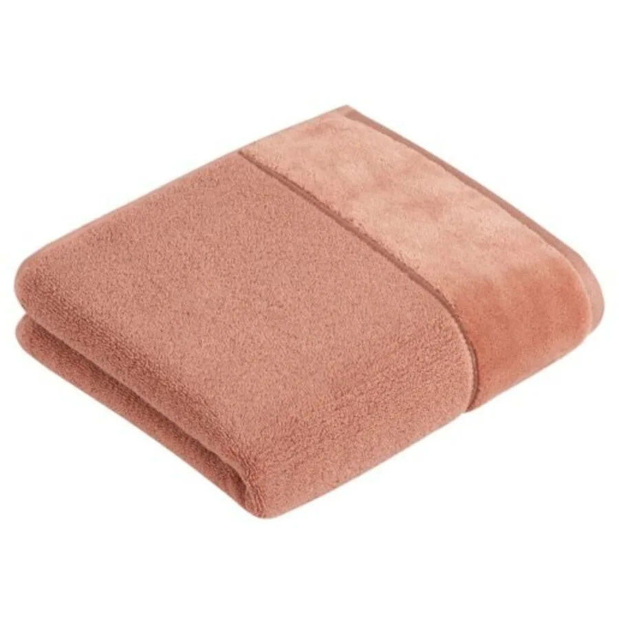 Vossen Handtuch Pure Red wood 100% Bio-Baumwolle