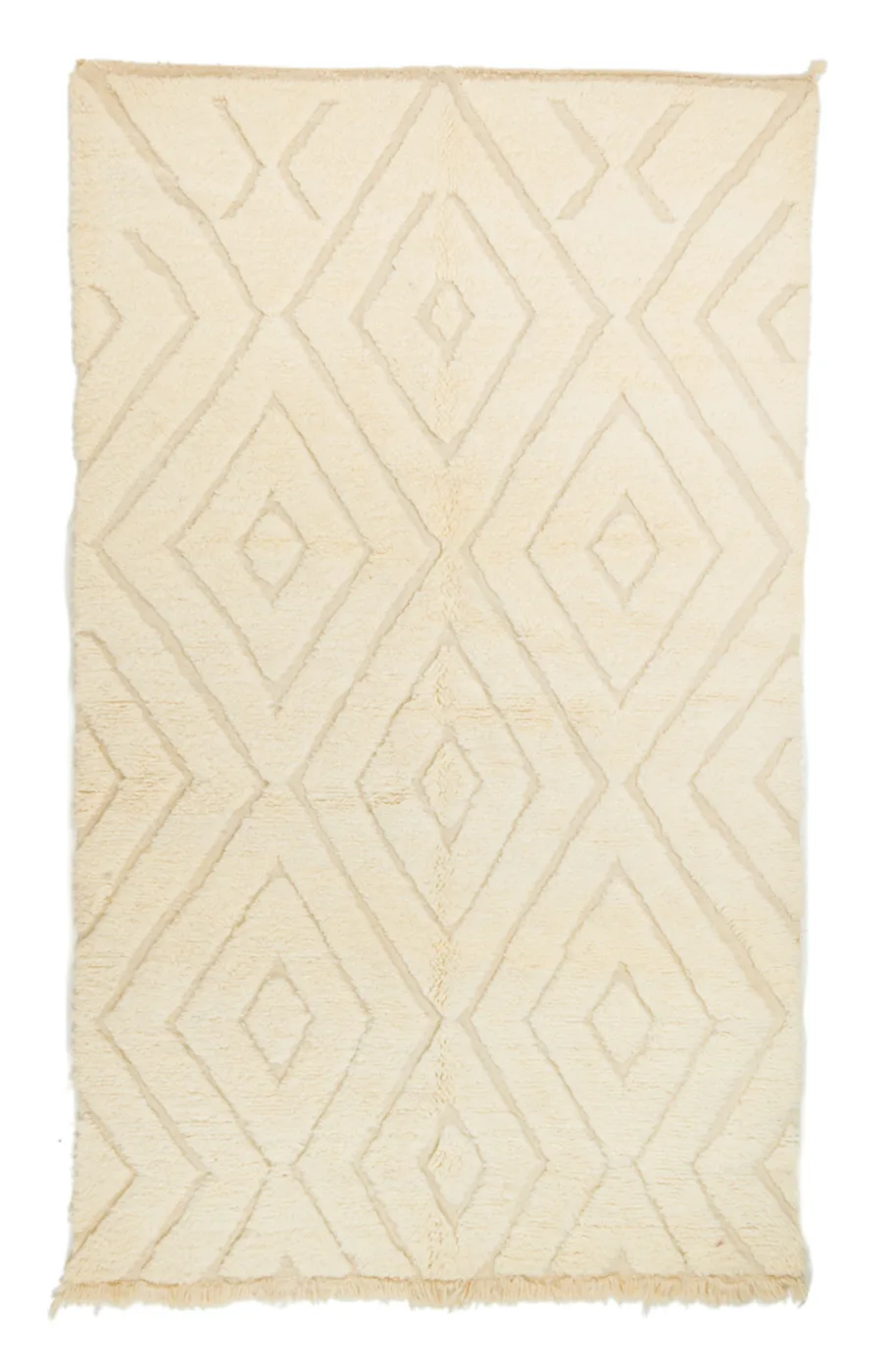 Kelim-teppe Marokkansk Beni Ourain 155 x 265 cm (Størrelse: 155 x 265 cm)