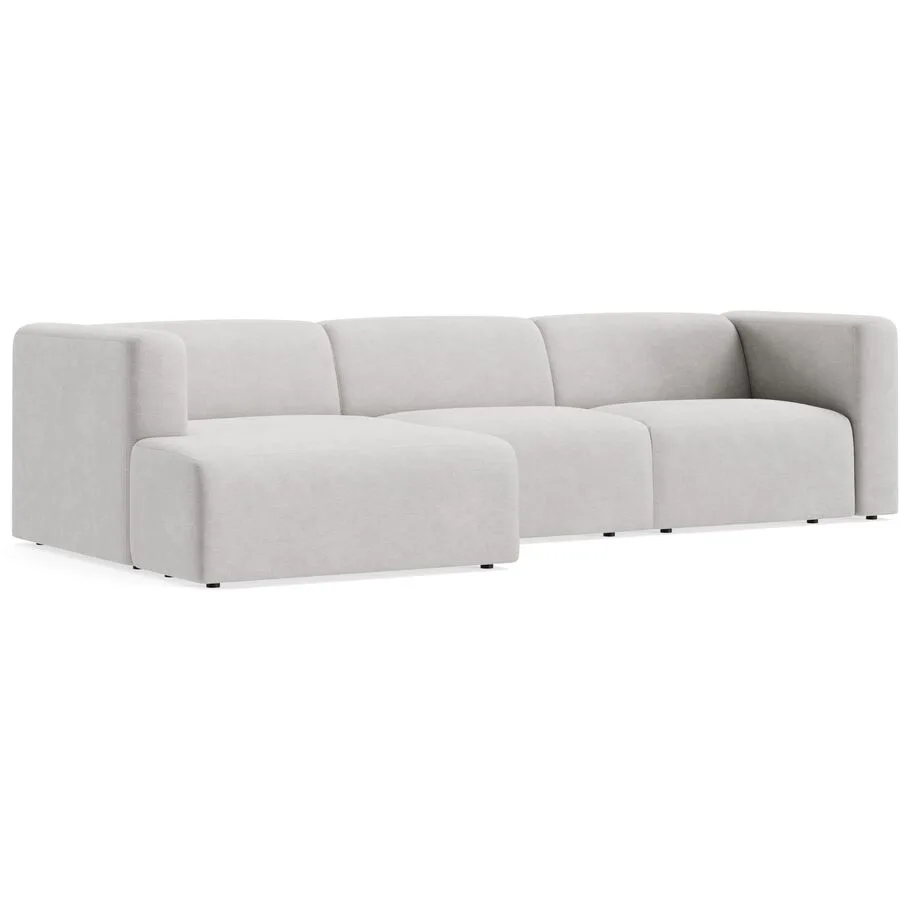 Ecksofa Melon Links Stoff ARDITA - 8 beige B 111 T 154 cm - Möbel Konfigurator: Traummöbel individuell zusammenstellen