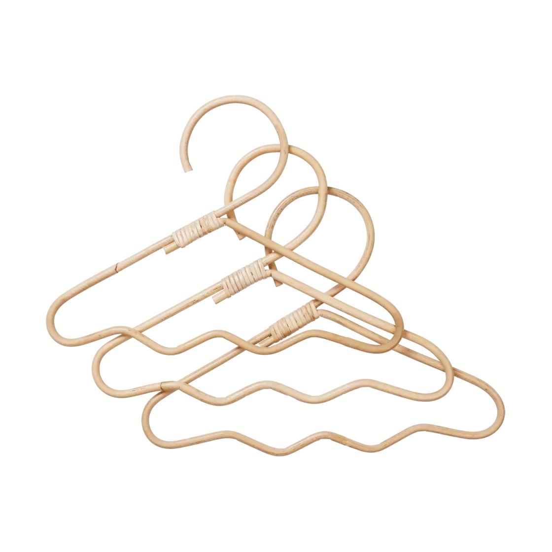 Ferm Living Wavi galgar 3-pack Natural