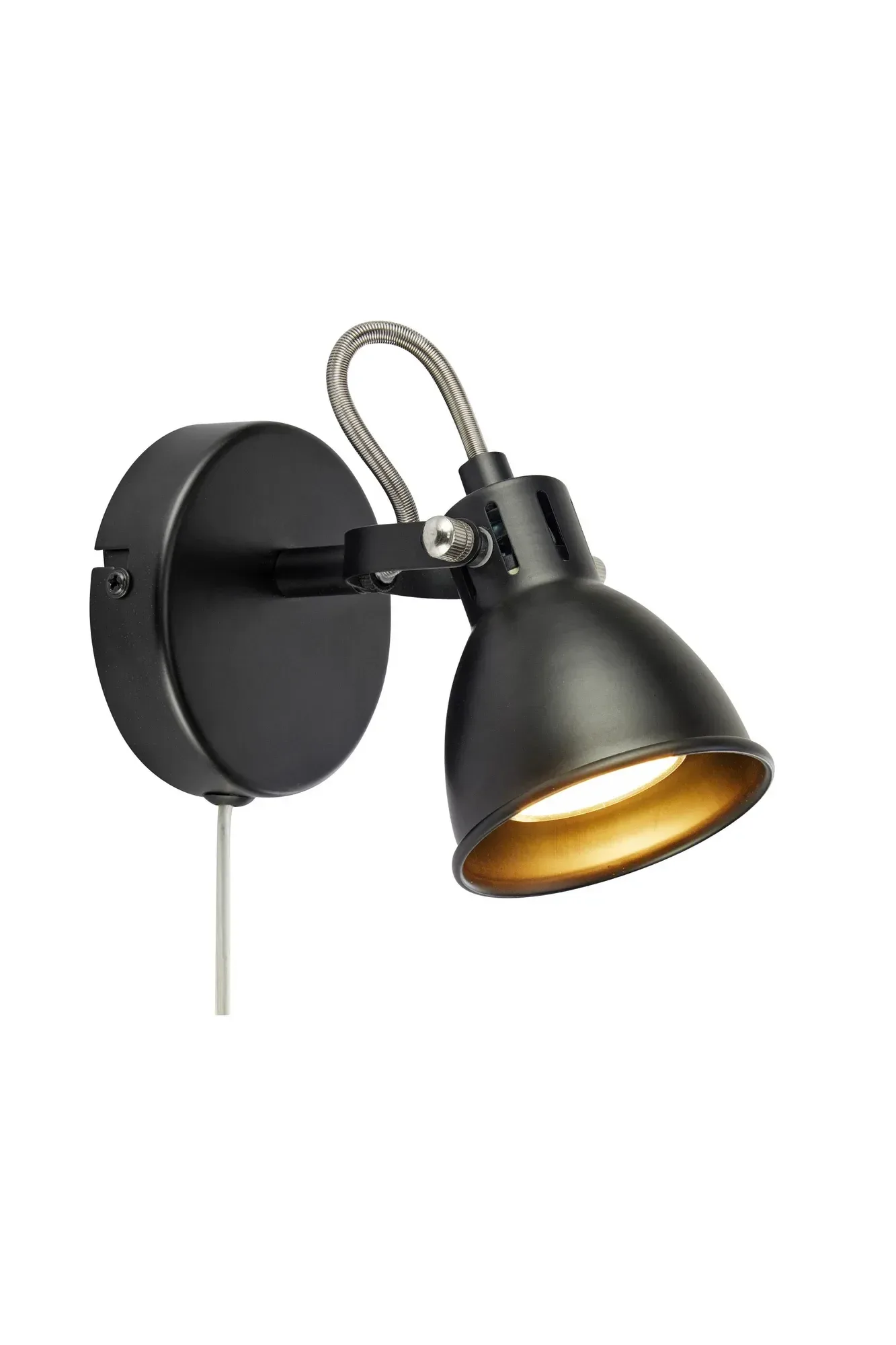 Mion Wandleuchte Schwarz