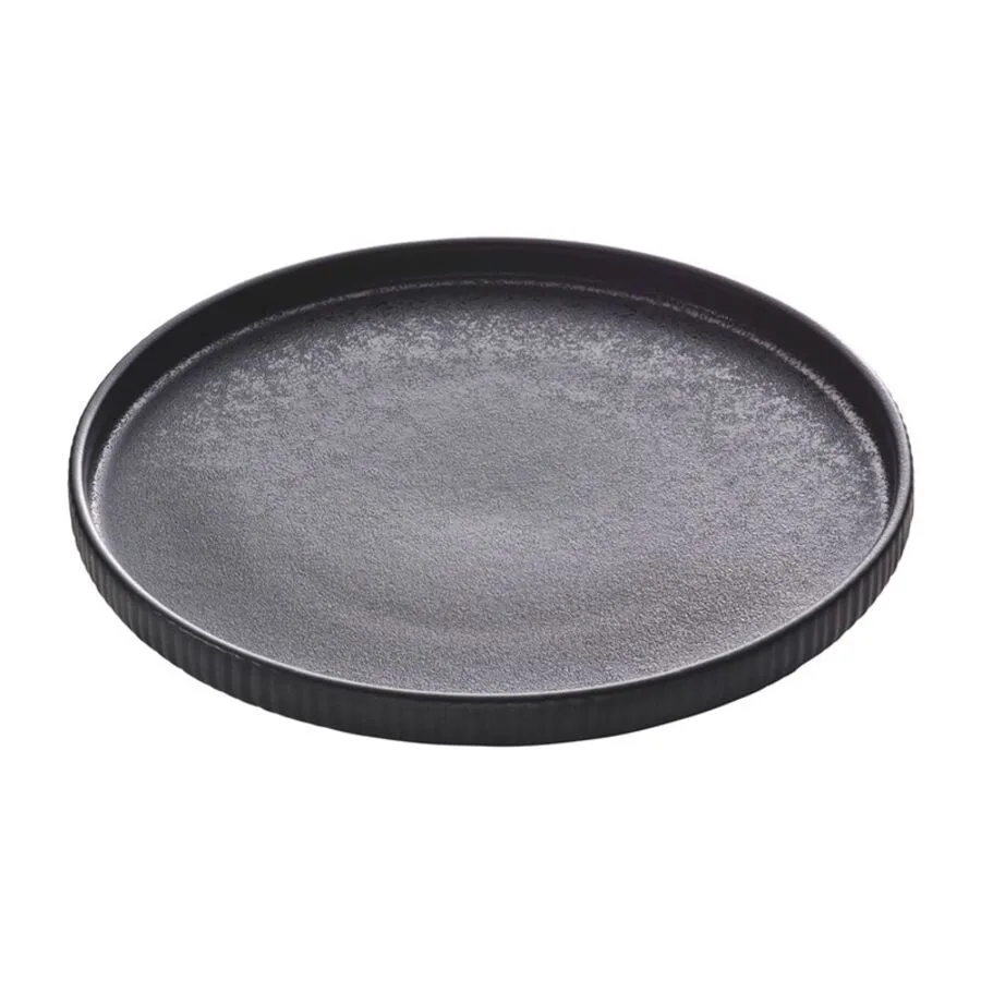 SCHÖNWALD Teller flach Playground Schwarz Steinzeug 27 cm