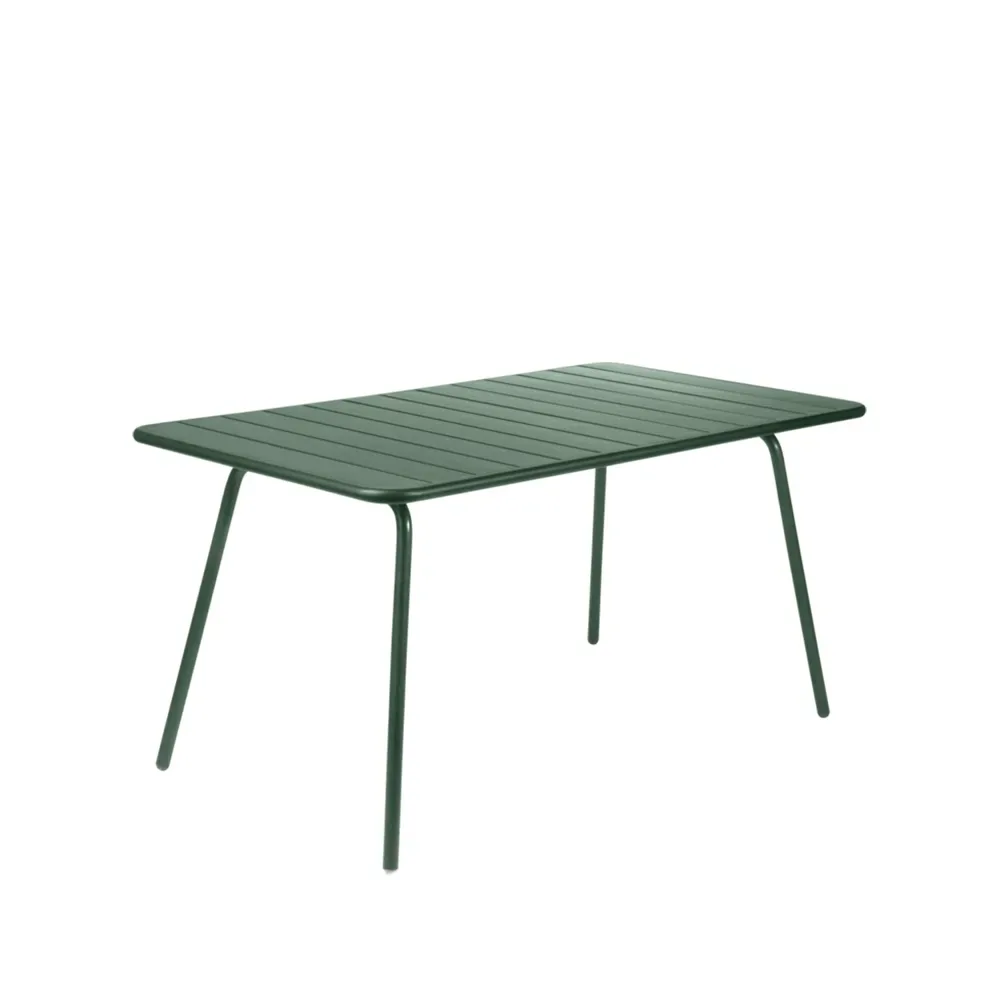 Fermob Luxembourg bord 143x80 cm Cedar green (grön)