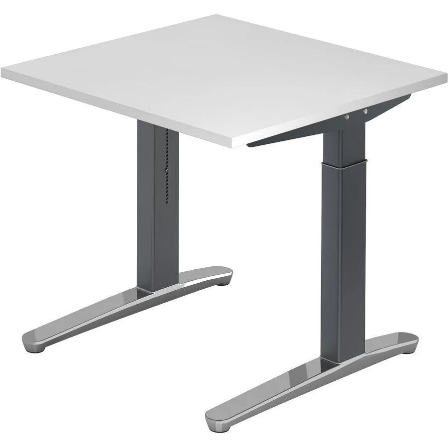 Schreibtisch Office weiss Holzwerkstoff B 80 T 80 cm