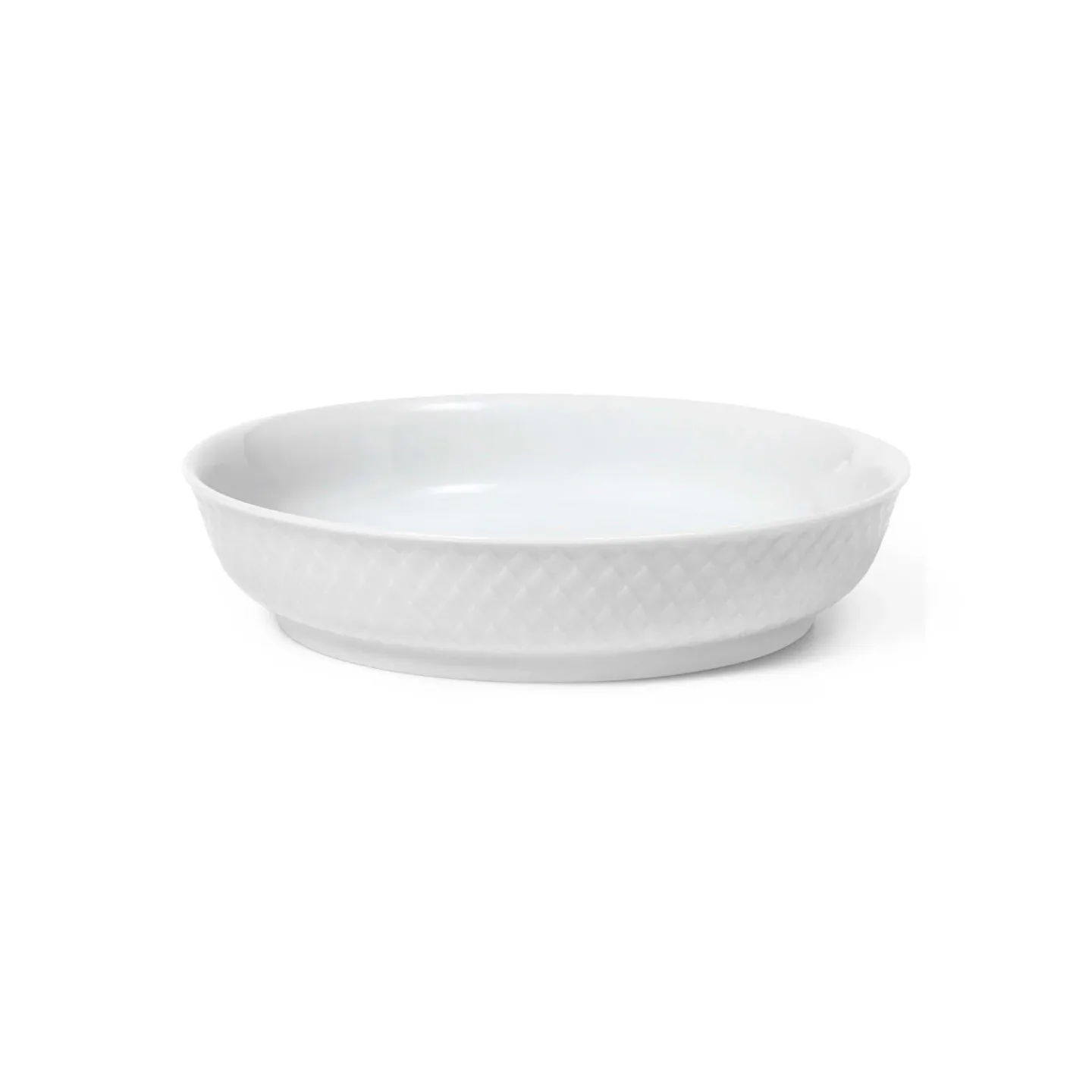 Lyngby Porcelæn Rhombe Dessertteller Ø16cm Weiß