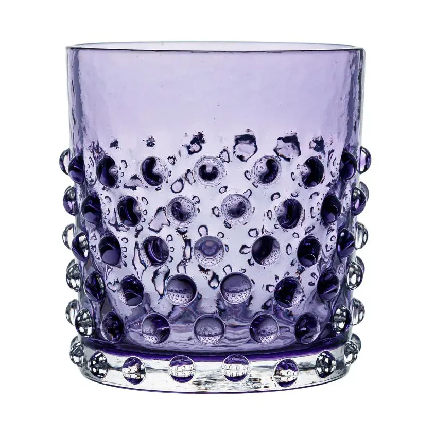 Anna Von Lipa Hobnail short drink Glas 15 cl Indigo
