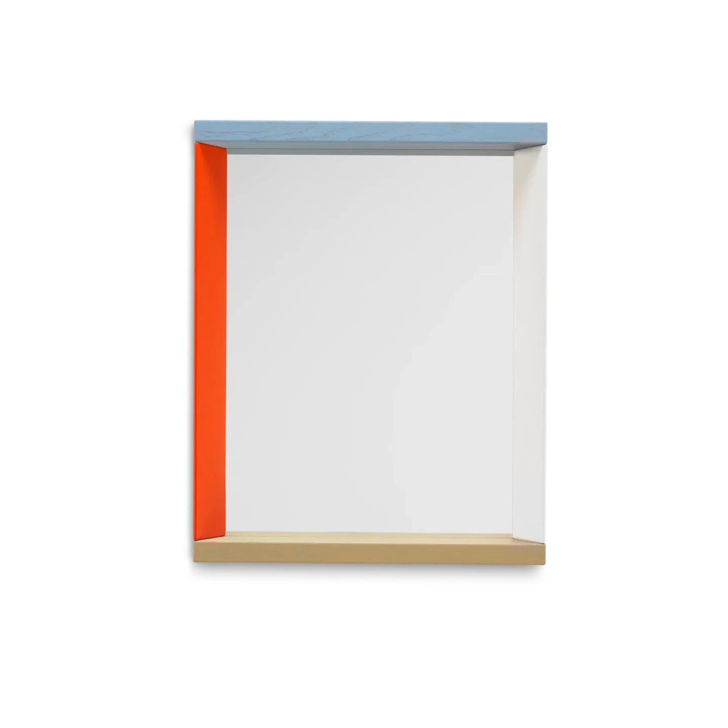 Vitra Colour Frame Mirror väggspegel small Blue-orange