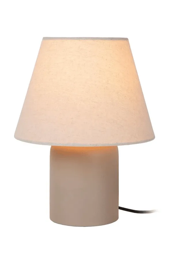 Lucide - Macia 27cm - Bordslampa - Beige