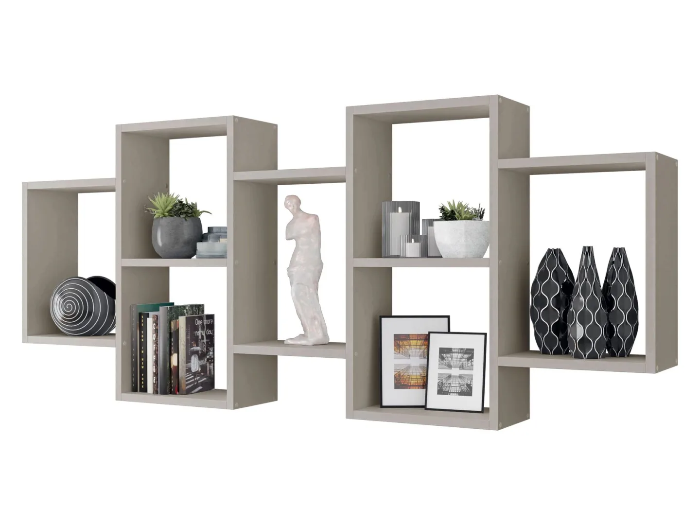 Triorana Vägghylla 161 cm - beige
