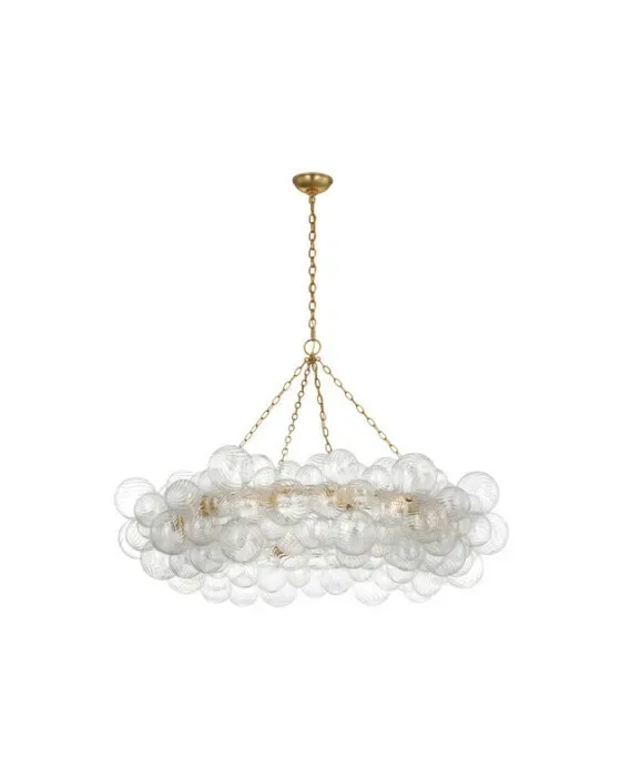 Talia 54" Ring Chandelier Gild