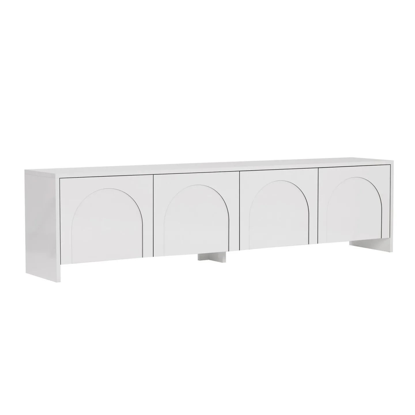 Nomira TV-bänk 180 cm - Vit