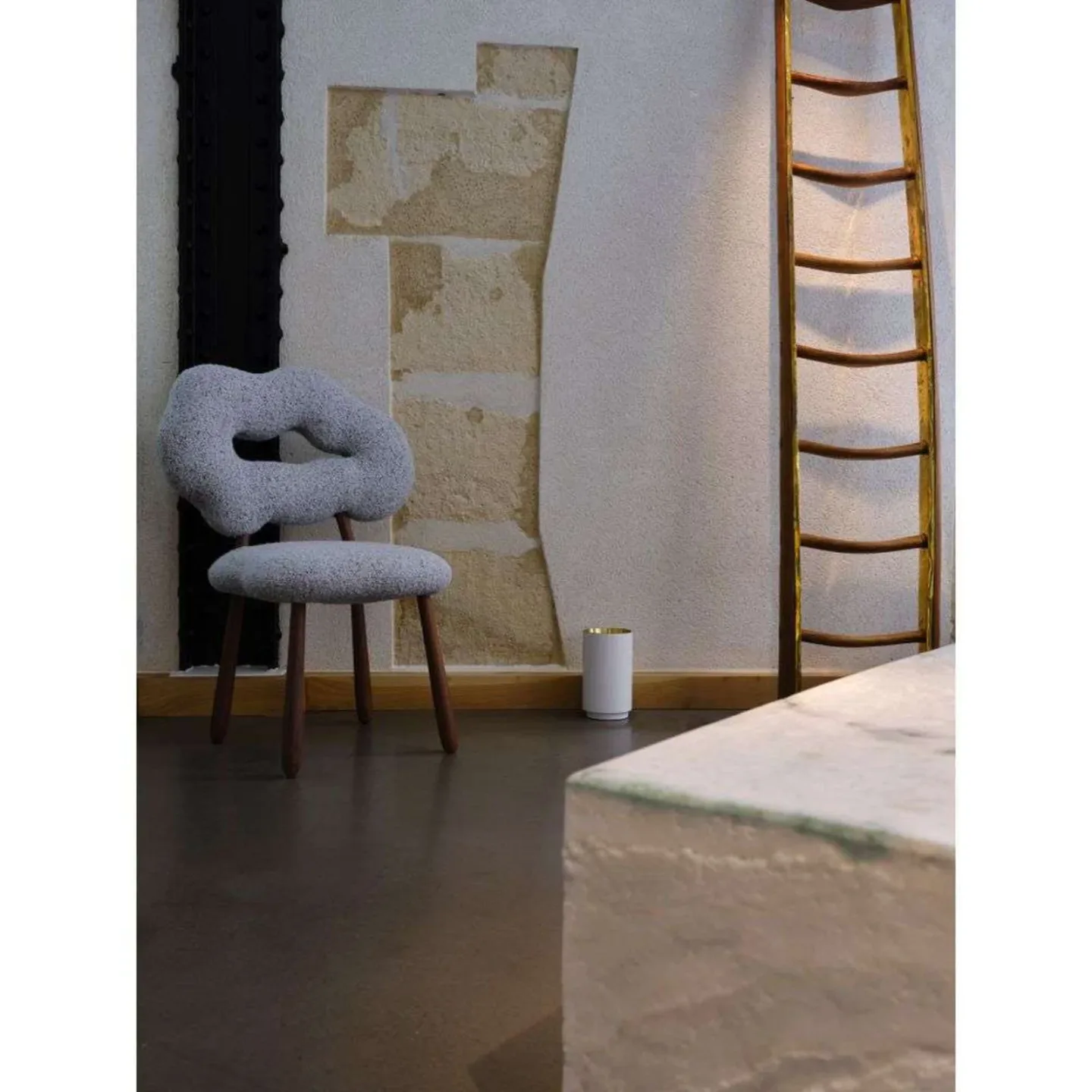 Tobo Stehleuchte White - DCW - Wohnzimmer - Metall