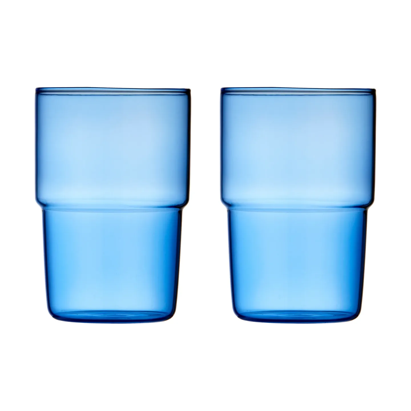 Lyngby Glas Torino Glas 40 cl 2er Pack Blue