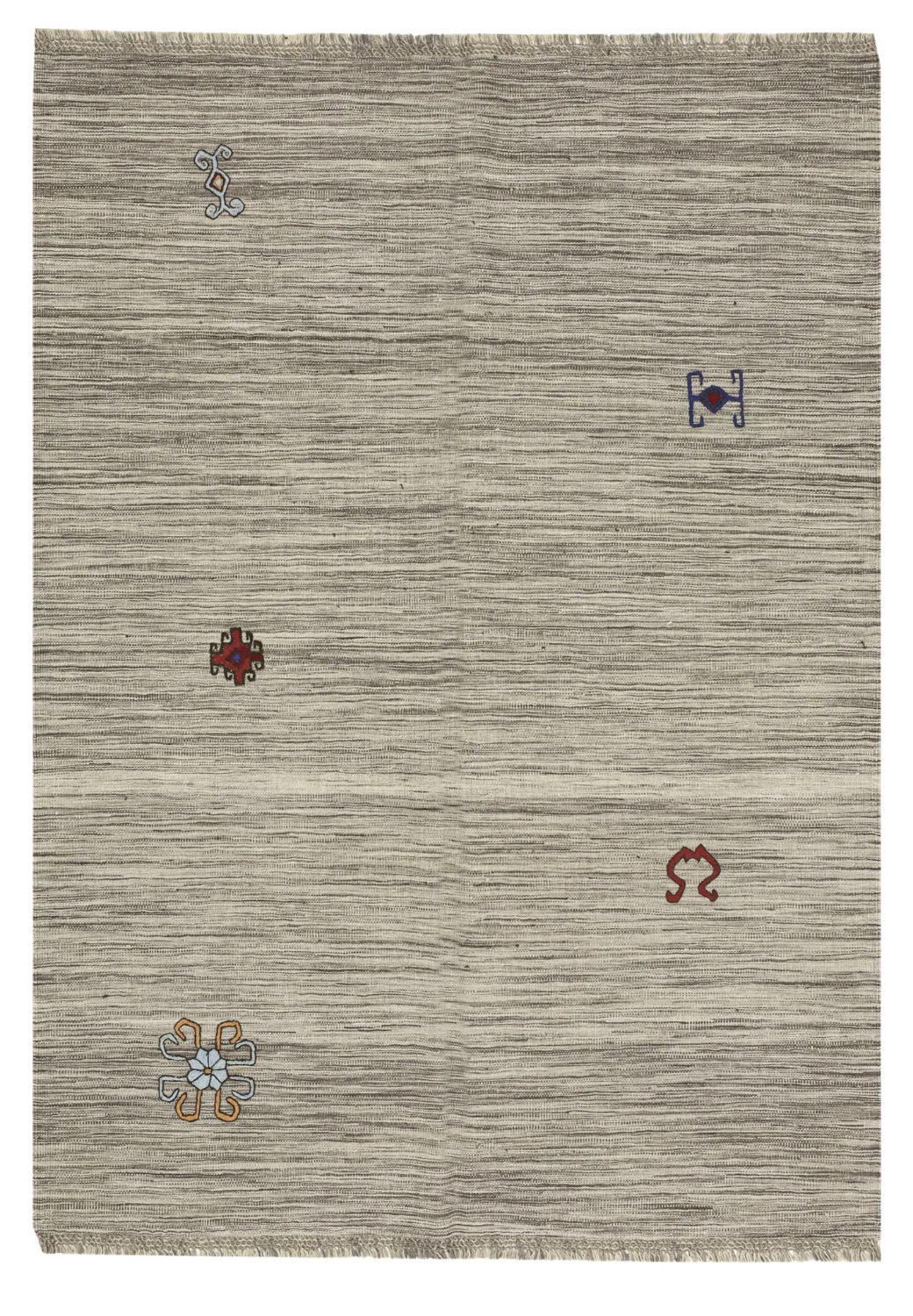 Orientalsk Teppe - Modern Kelim Hand Woven - 157 x 227 cm (Størrelse: 157 x 227 cm)