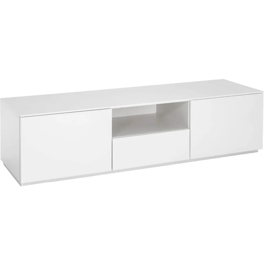 Lowboard Miami Lack Hochglanz weiss Holzwerkstoff/Lack Hochglanz B 150 cm