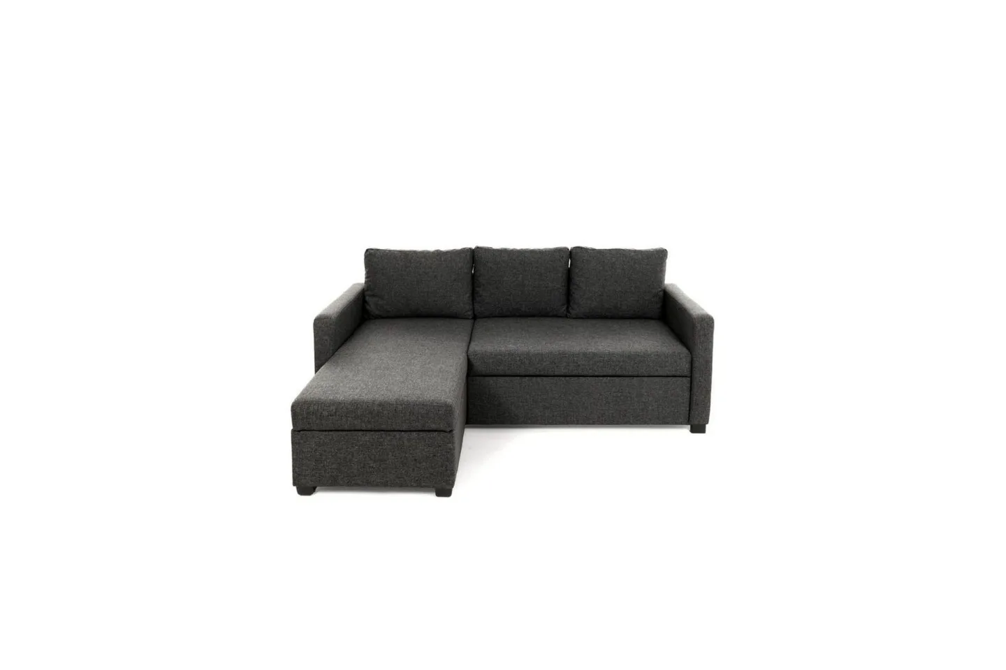 Tareen Soffa med Divan 3-sits - Mörkgrå