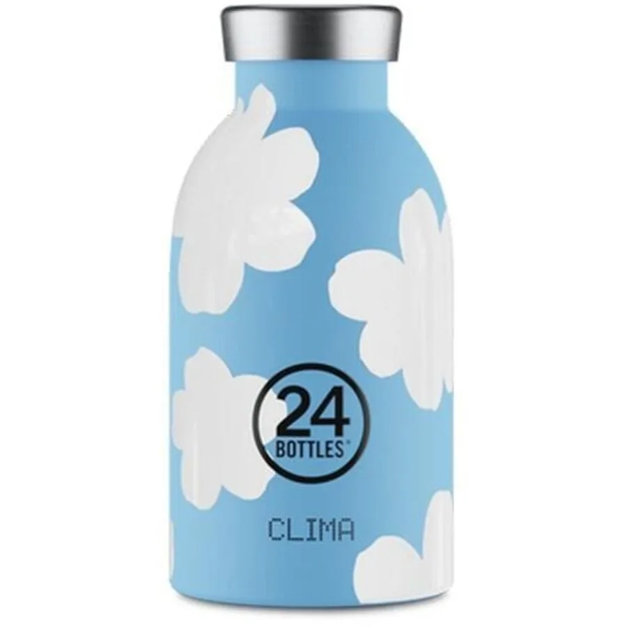 Thermosflasche 24 Bottles Blau Edelstahl 15 cm - Farbe: Daydreaming