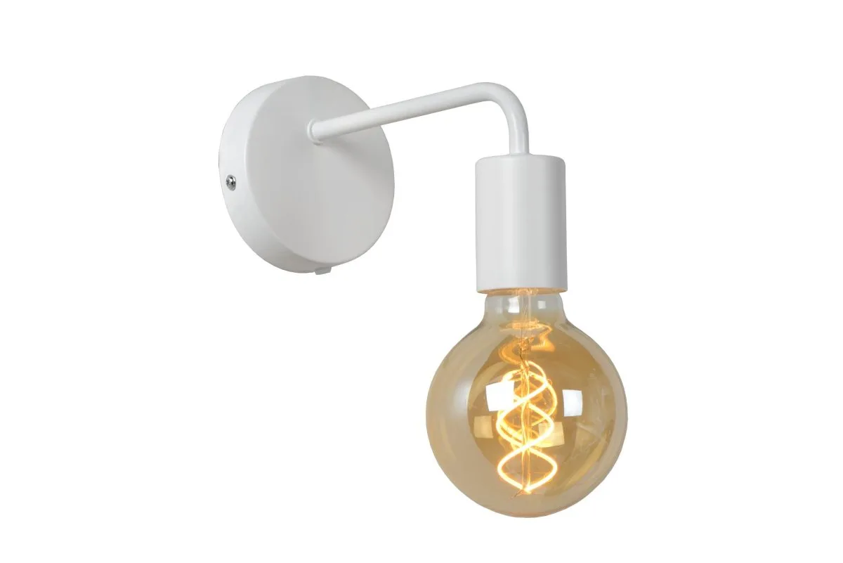 Lucide - Scott 20cm - Vägglampa - Vit