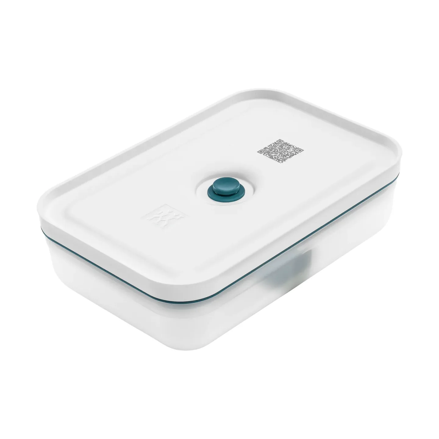 Zwilling La-Mer flache Vakuum Lunchbox mit Trennwänden 1 L 21,5x14,5x7 cm