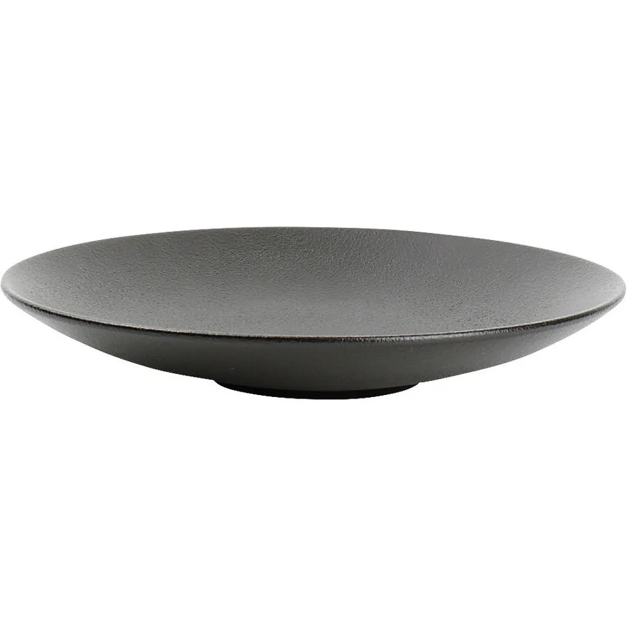 Teller Black Dusk Schwarz Porzellan 24.5 cm