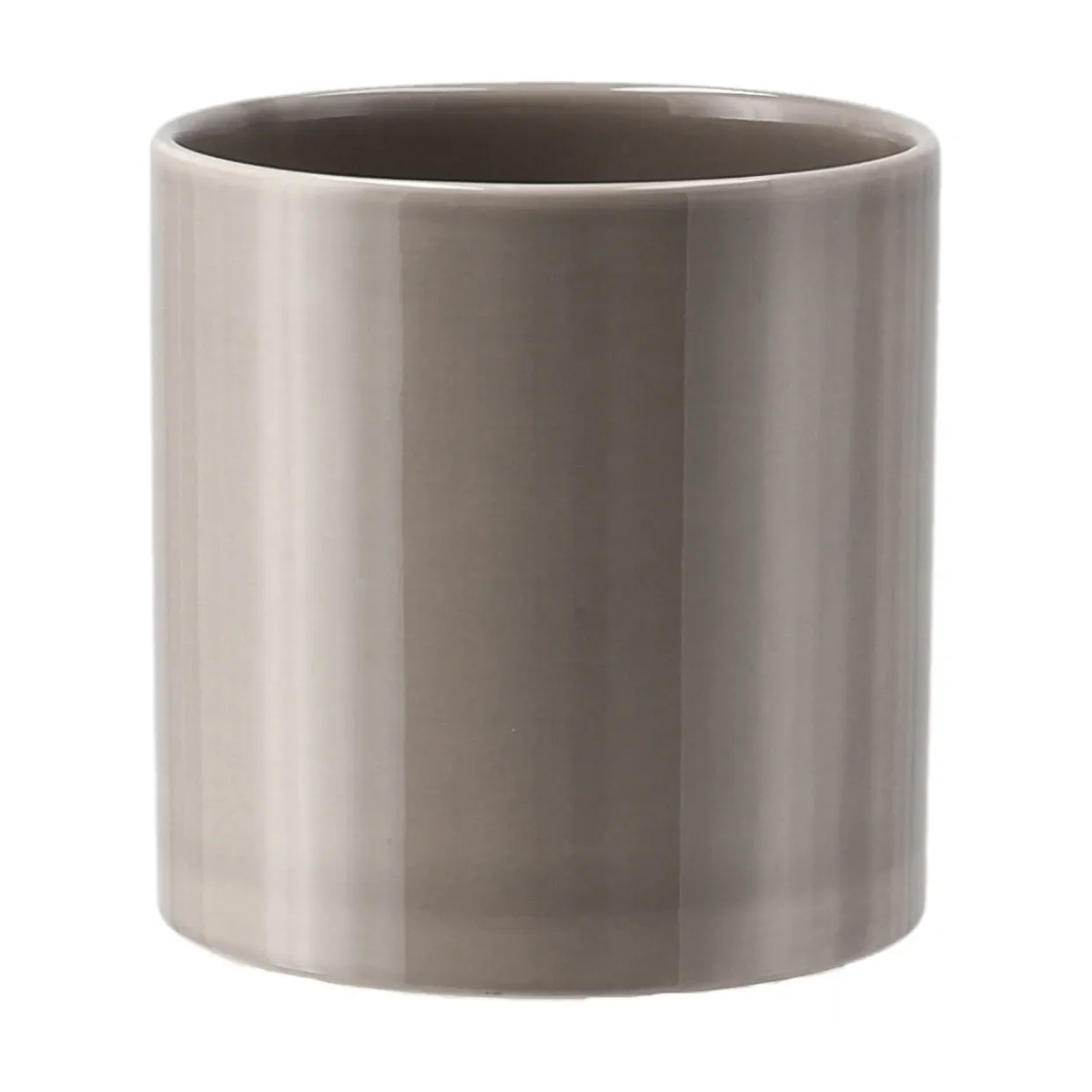 Scandi Living Sleek Blumentopf Ø 12 cm Beige