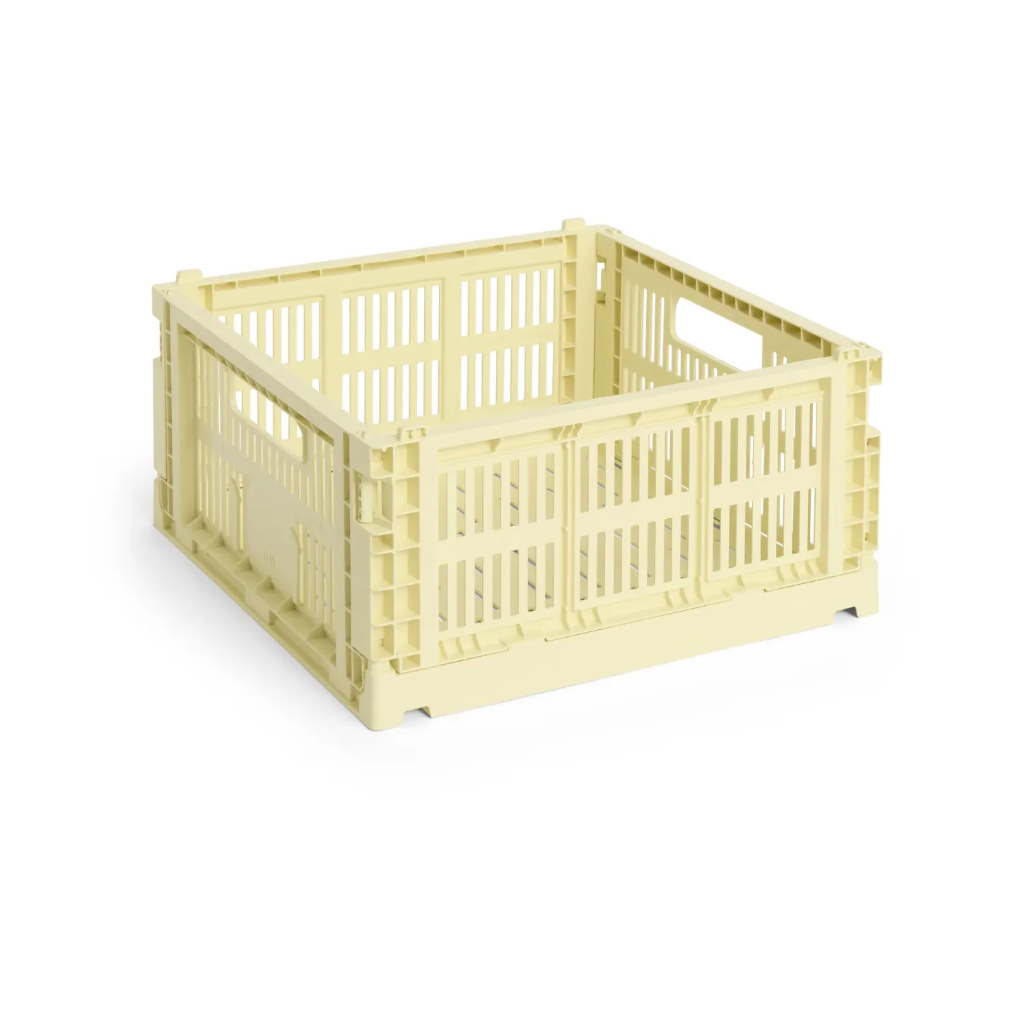 HAY Colour Crate M Square 29,5x29,5 cm Light yellow