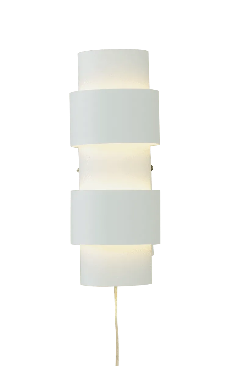 Aneta Lighting - Lorena 26cm - Vägglampa - Vit