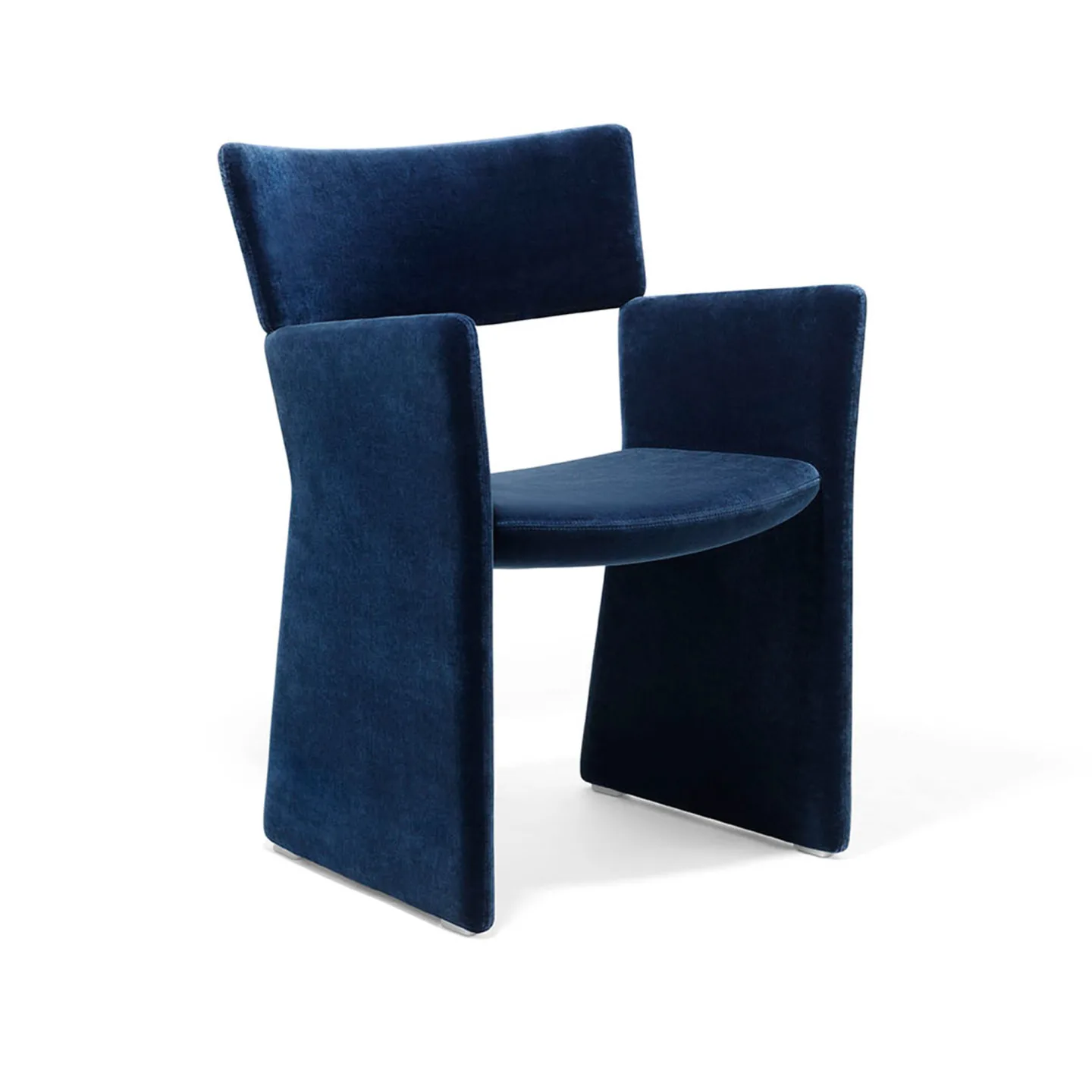 Massproductions - Crown Armchair, Fabric C+, Kvadrat - Hallingdal 65 0220 - Fåtöljer - Chris Martin - Beige - Metall/Textilmaterial