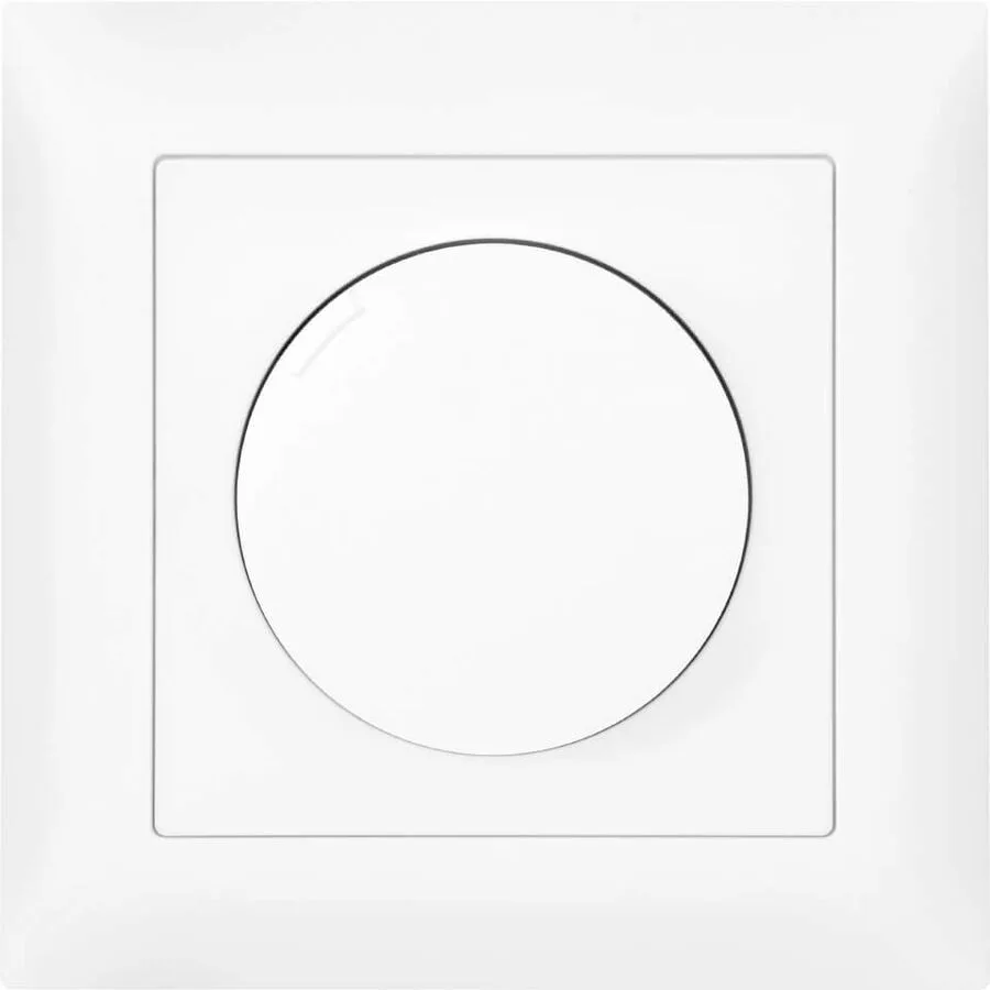 Dimmer Elektrokleinteil Weiss Kunststoff 9 cm