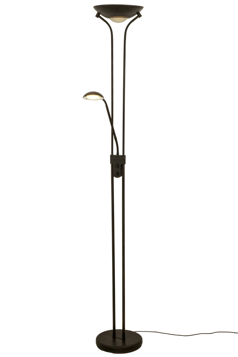 Aneta Lighting - Nice - Golvlampa - Svart
