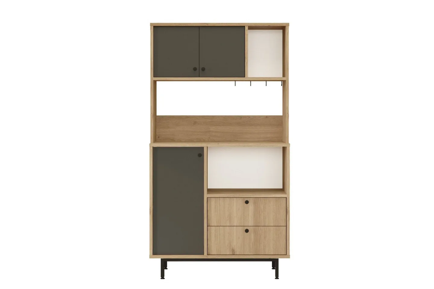 Donae Highboard - Ek/Antracit