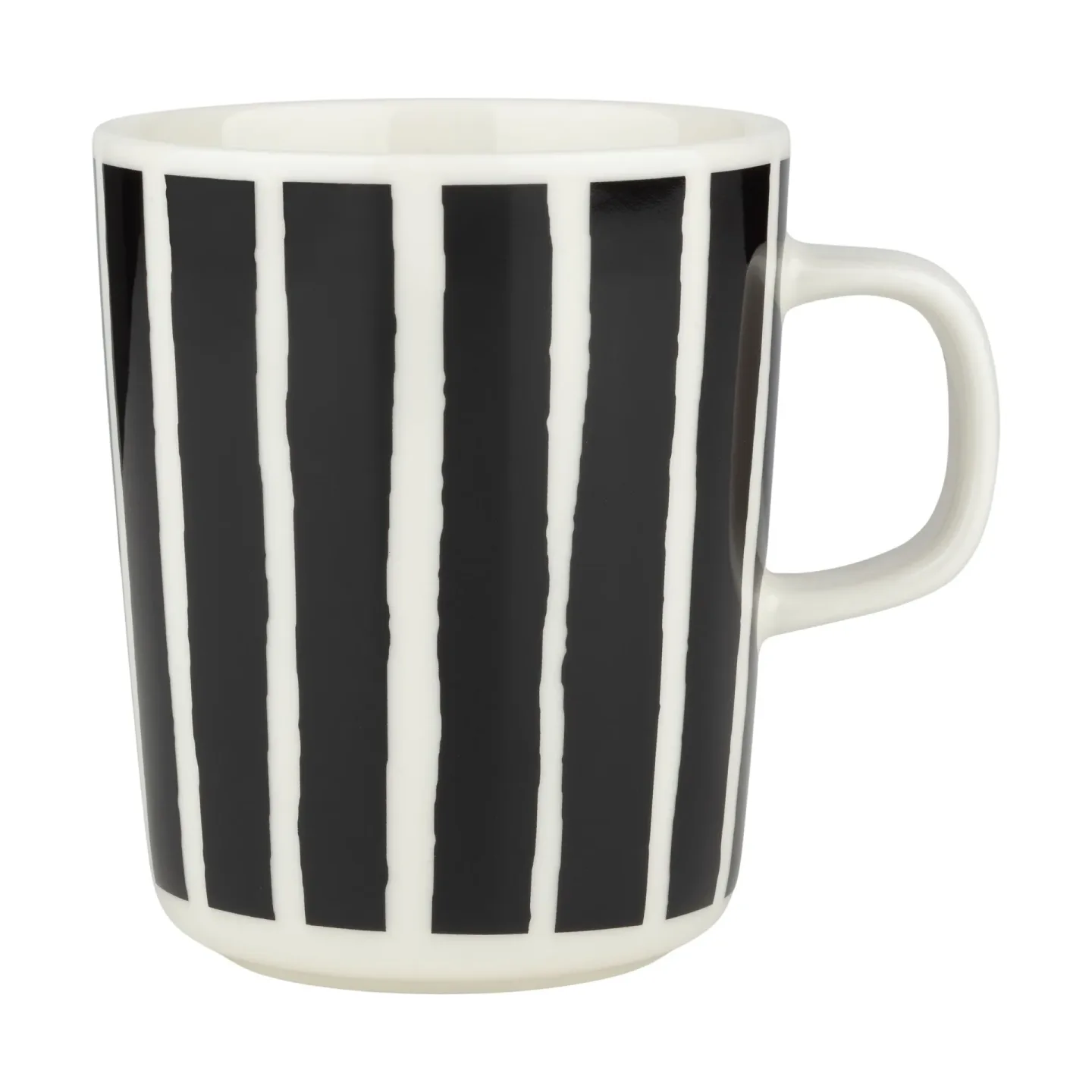 Marimekko Oiva Piccolo Tasse 25 cl White-black