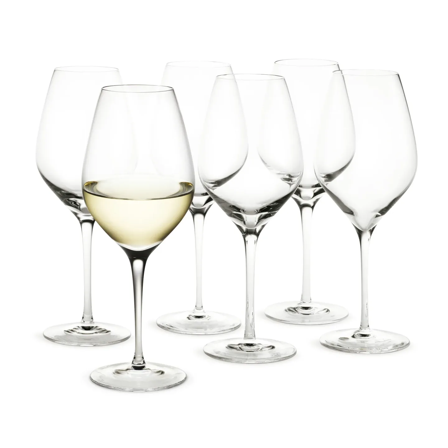 Holmegaard Cabernet Weißweinglas 36 cl 6er-Pack Transparent