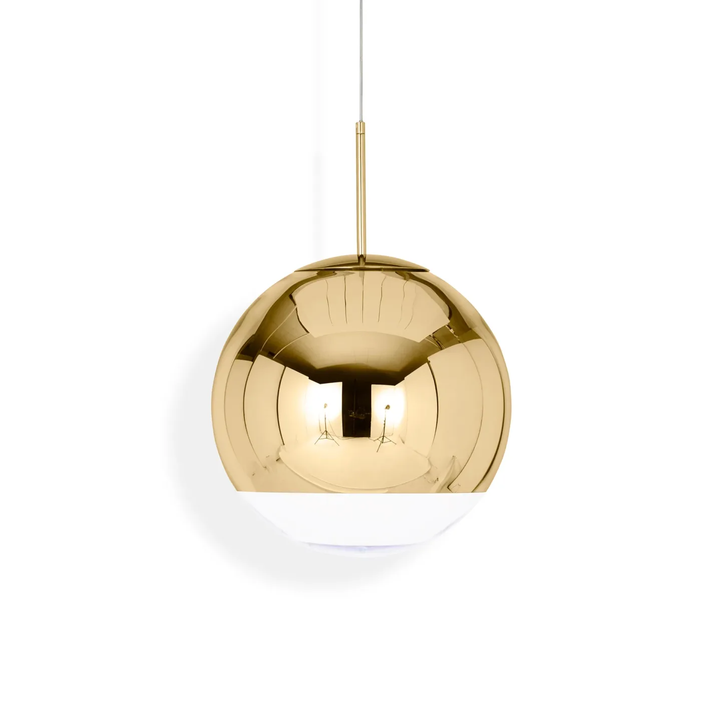 Tom Dixon Mirror Ball pendel LED Ø40 cm Gold