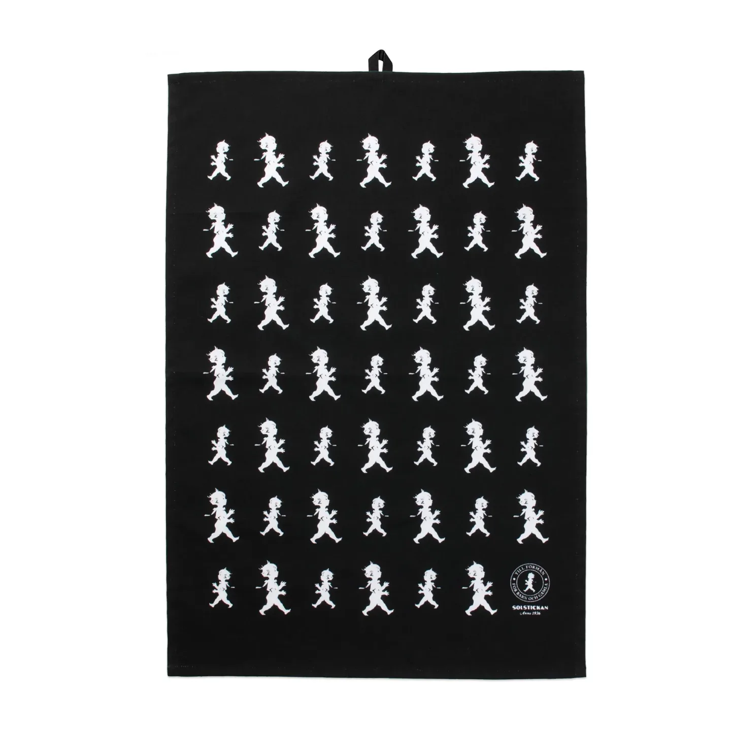 Solstickan Design Solstickan Geschirrtuch 50 x 70 cm Schwarz-Weiß