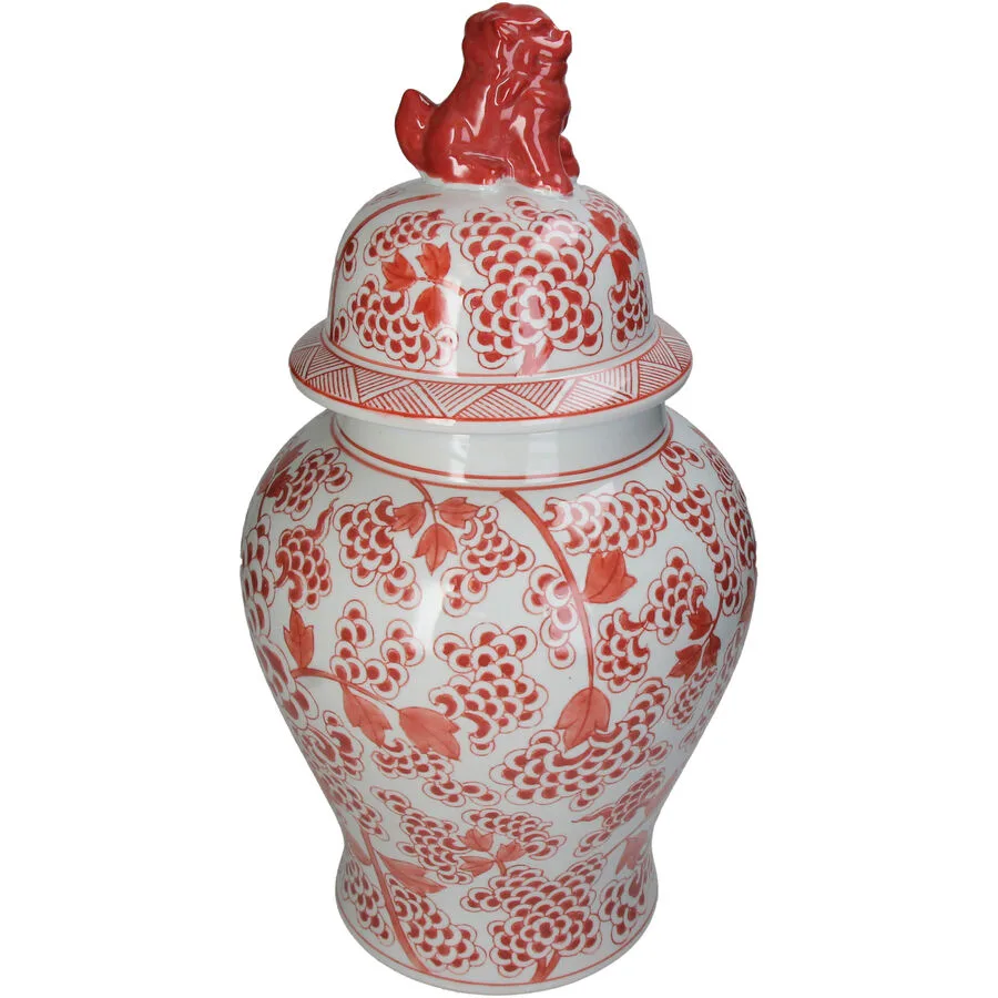 Einmachglas Levend Rot Steingut 25 cm 46 cm