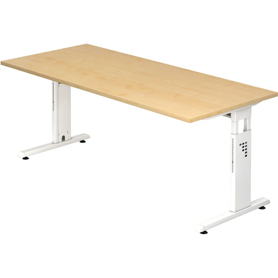 Schreibtisch Office Ahorn Holzwerkstoff B 180 T 80 cm