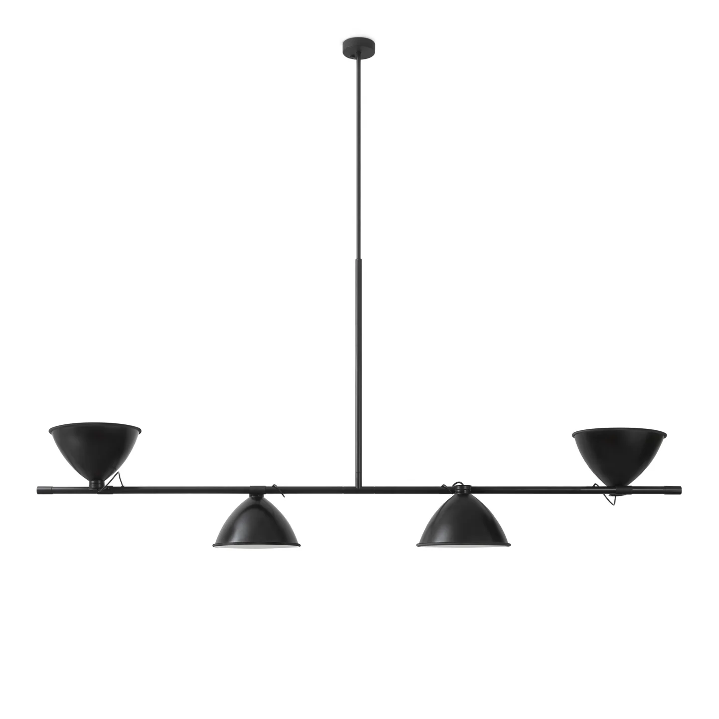 Nemo Lighting - LBB01 Pendant Lamp Black - Pendellampor - Lina Bo Bardi - Svart - Metall