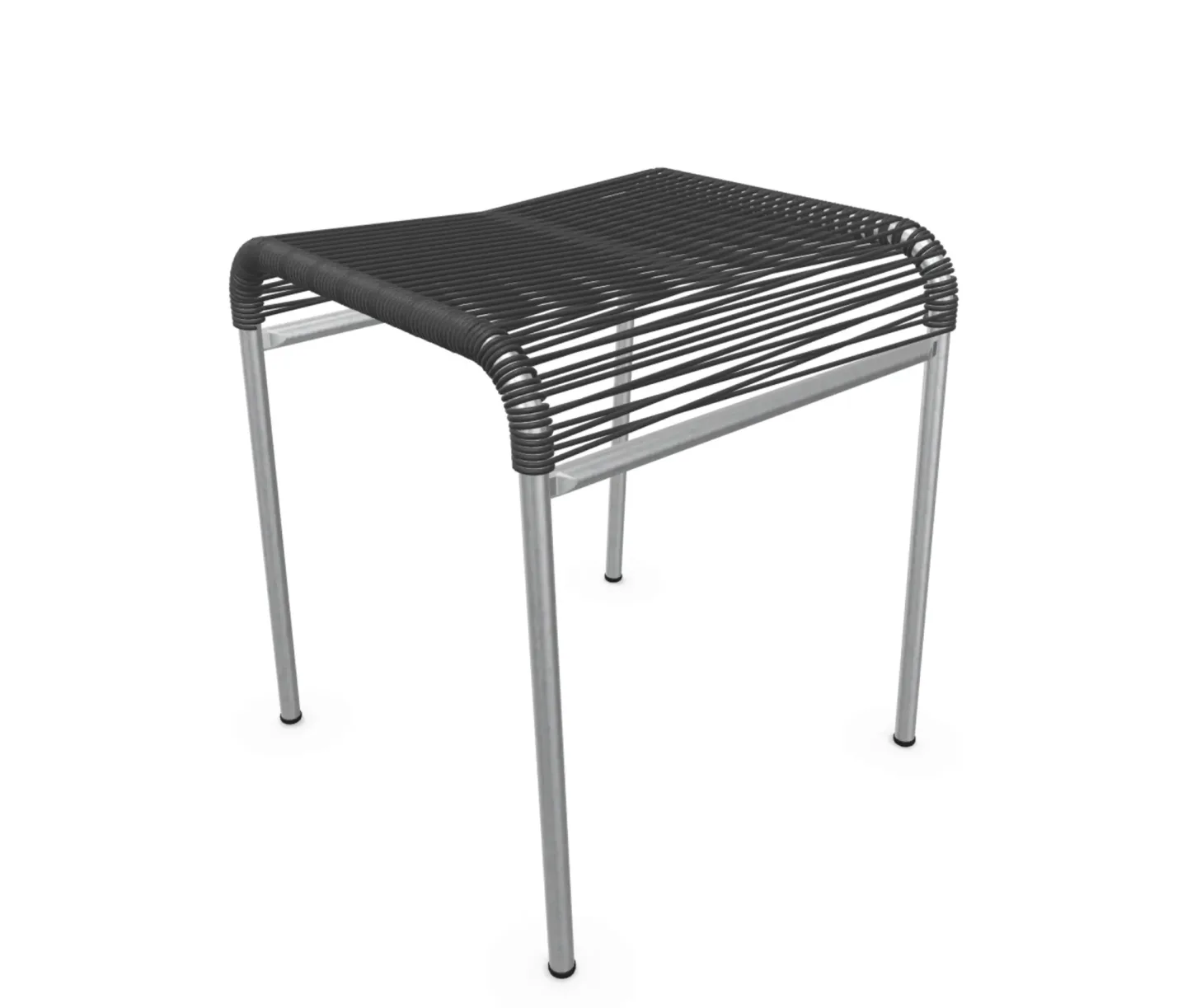 Schaffner Spaghetti-Hocker Säntis Hoch Feuerverzinkt Grau | Schubiger Möbel