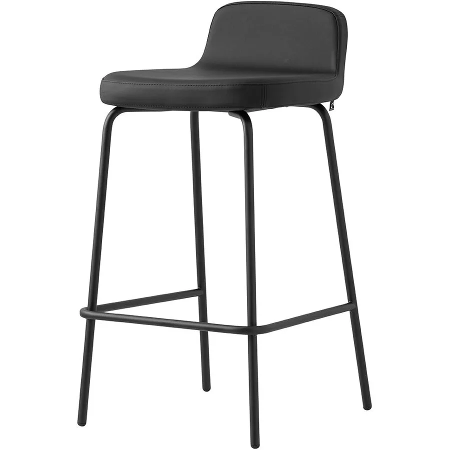 CONNUBIA Barhocker Riley schwarz Metall H 80 cm