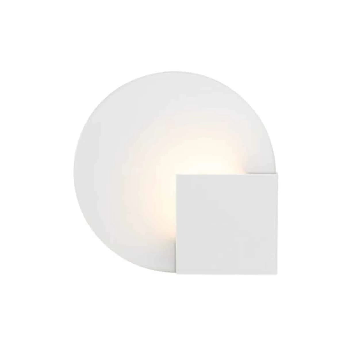 Örsjö Sun Vägglampa Vit struktur
