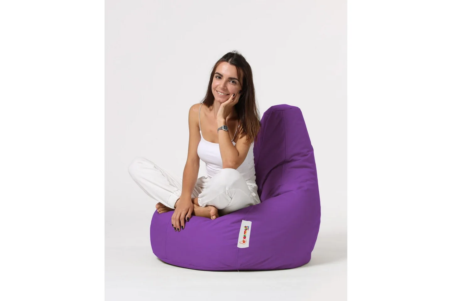 Sittsäckar utomhus Vinna Sittsäck Utomhus 80 cm Lila -
