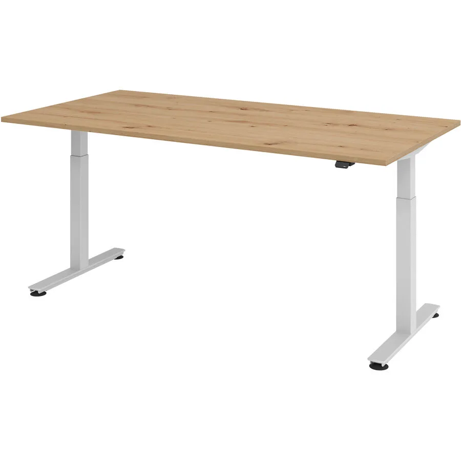 Schreibtisch Office Asteiche Holzwerkstoff B 200 T 100 cm