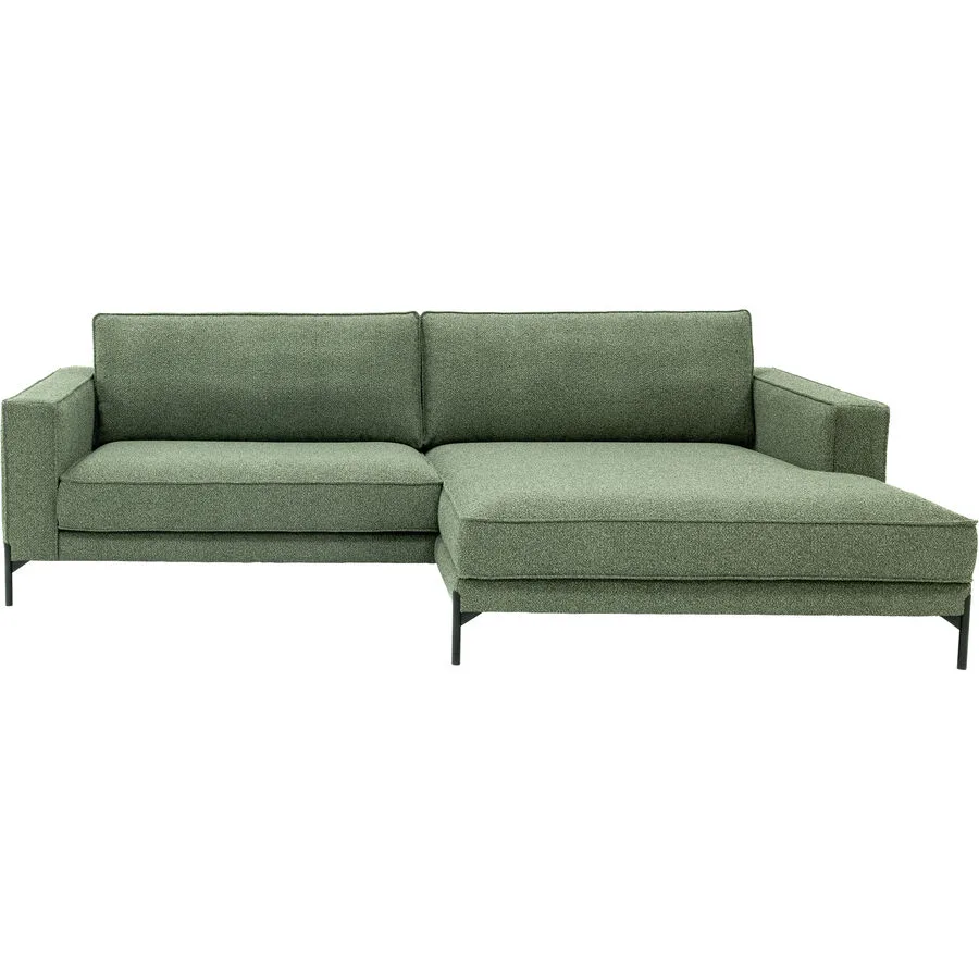 Ecksofa Vida Grün 280 cm 190 cm